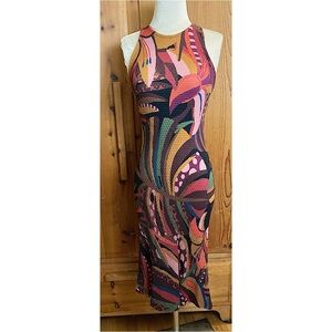 FARM Rio x Anthropologie Abstract Print Dress